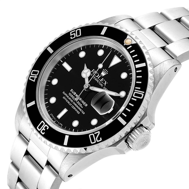 

Rolex Black Stainless Steel Submariner