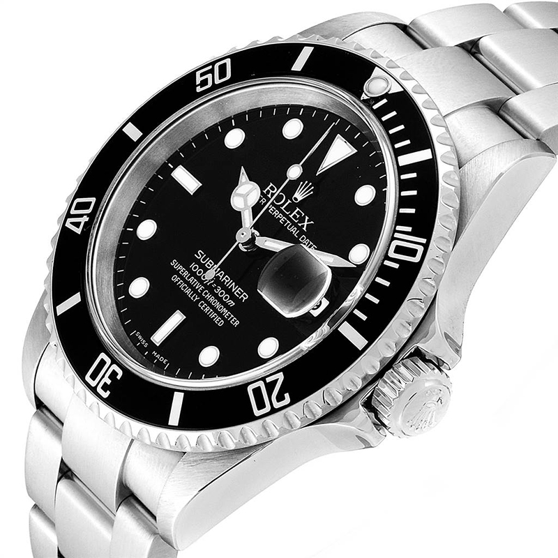 

Rolex Black Stainless Steel Submariner