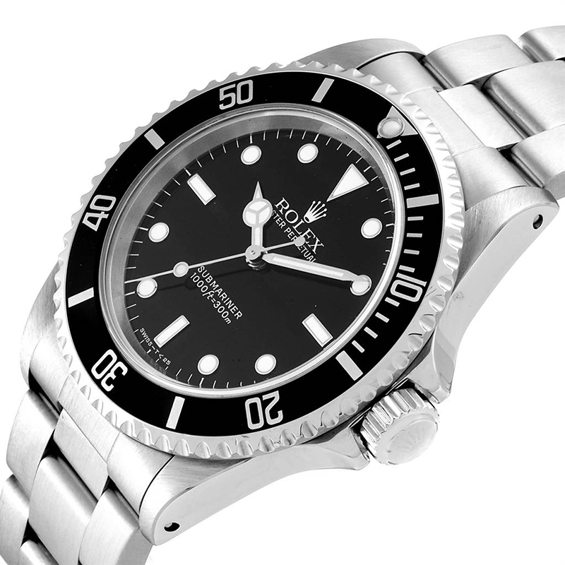 

Rolex Black Stainless Steel Submariner
