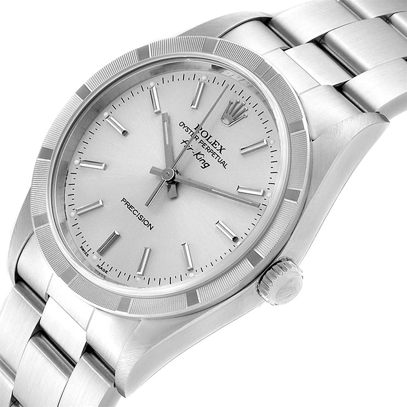 

Rolex Silver Stainless Steel Air King