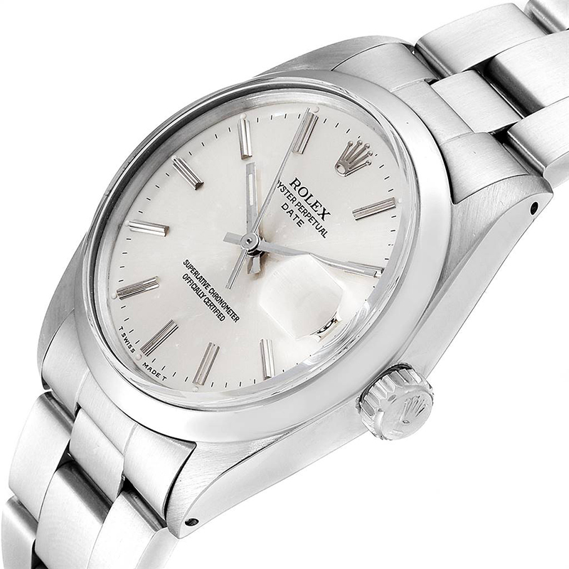

Rolex Silver Stainless Steel Oyster Perpetual