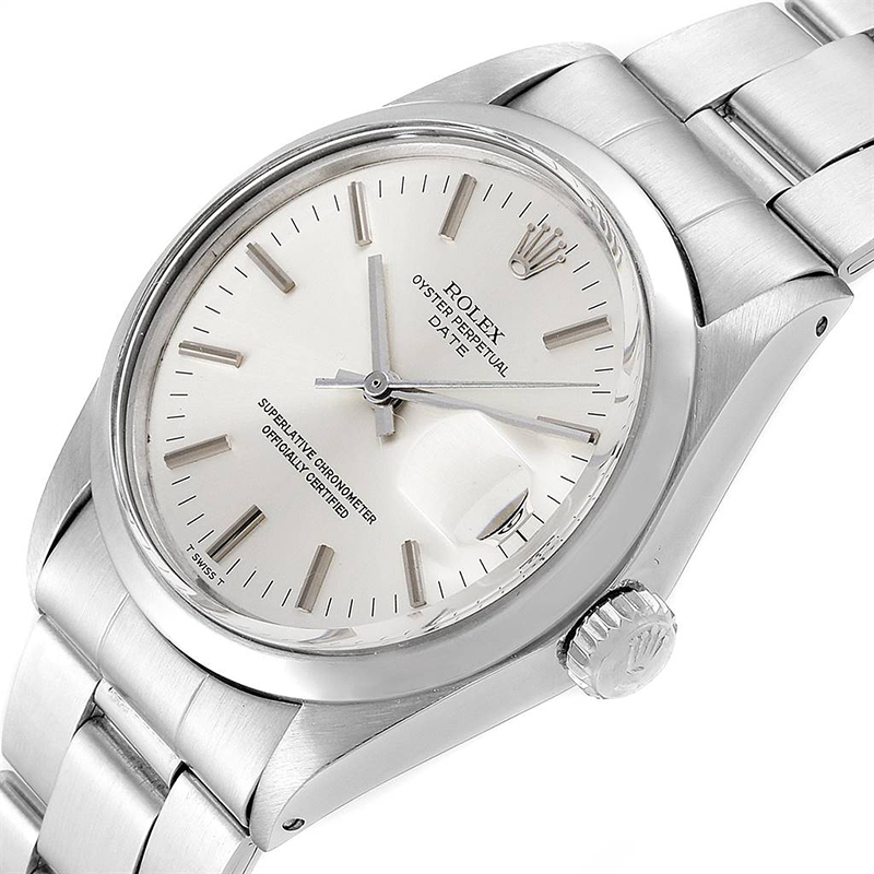 

Rolex Silver Stainless Steel Oyester Perpetual