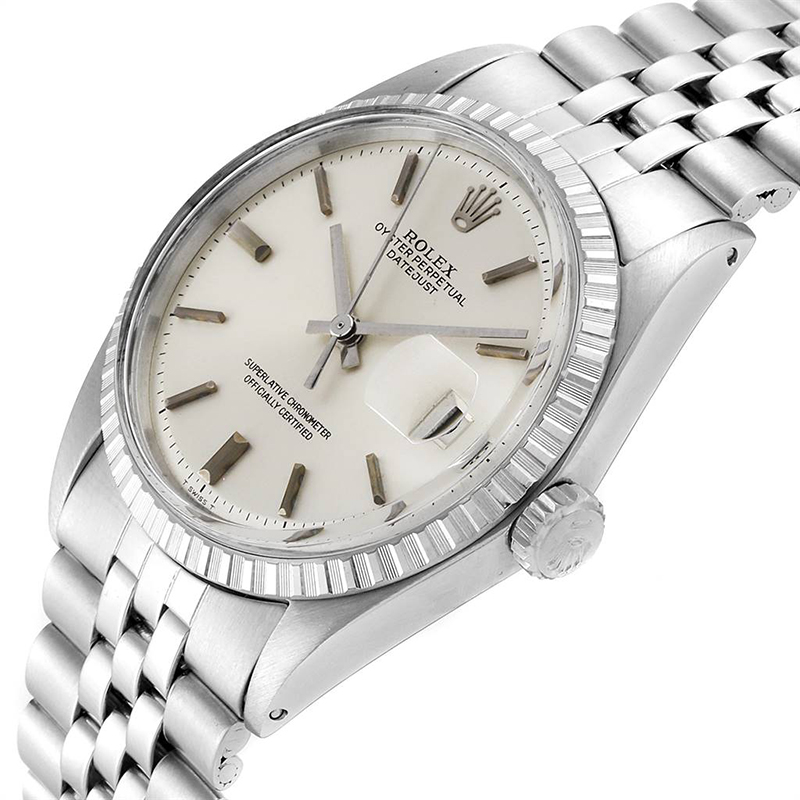 

Rolex Silver Stainless Steel Oyester Perpetual