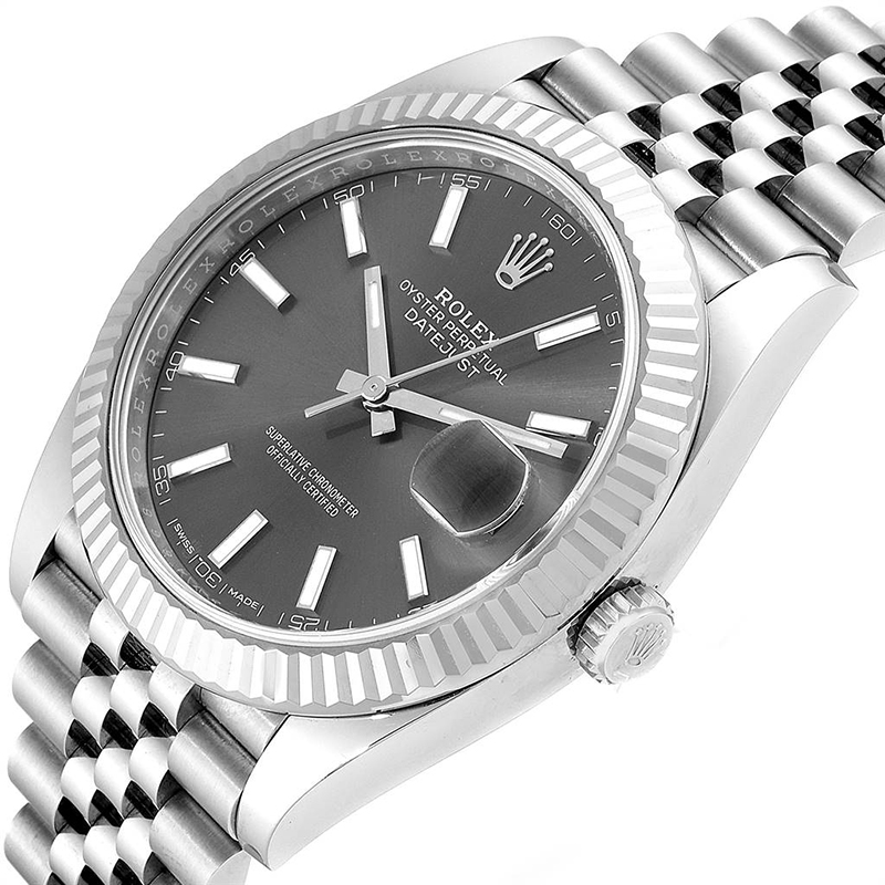 

Rolex Rhodium Gray, Grey