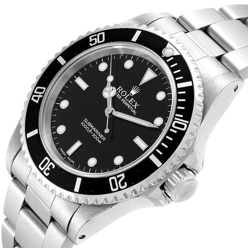 

Rolex Black Stainless Steel Submariner
