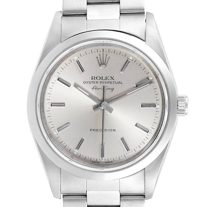 

Rolex Silver Stainless Steel Air King
