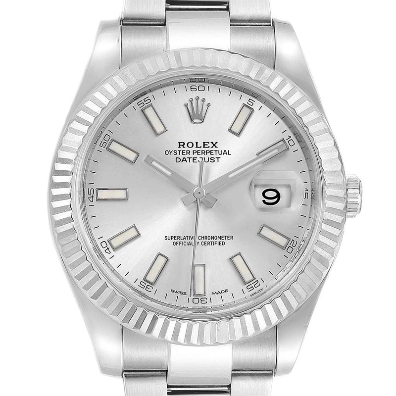 

Rolex Silver