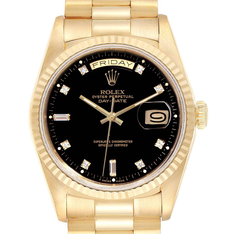 

Rolex Black Diamonds And