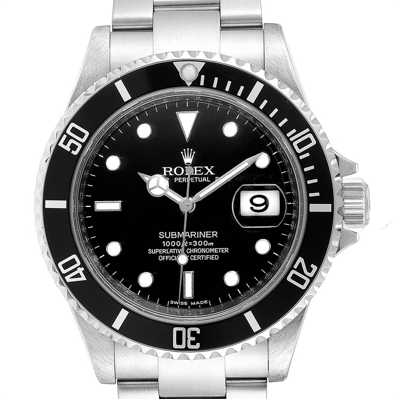 

Rolex Black Stainless Steel Submariner