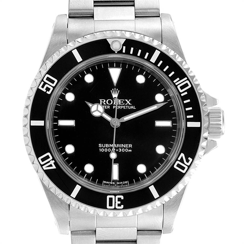 

Rolex Black Stainless Steel Submariner