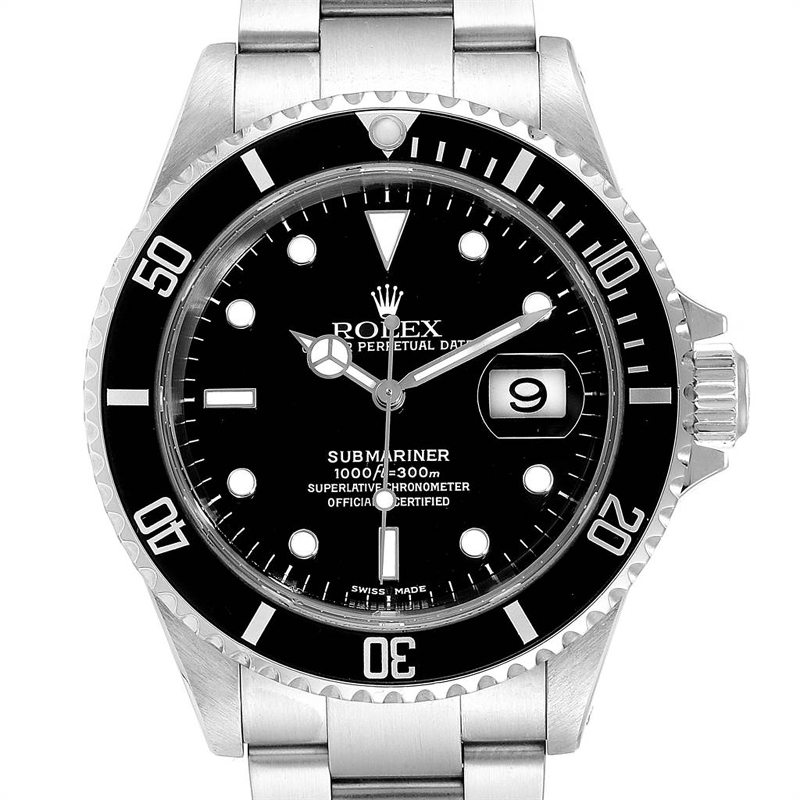 

Rolex Black Stainless Steel Submariner