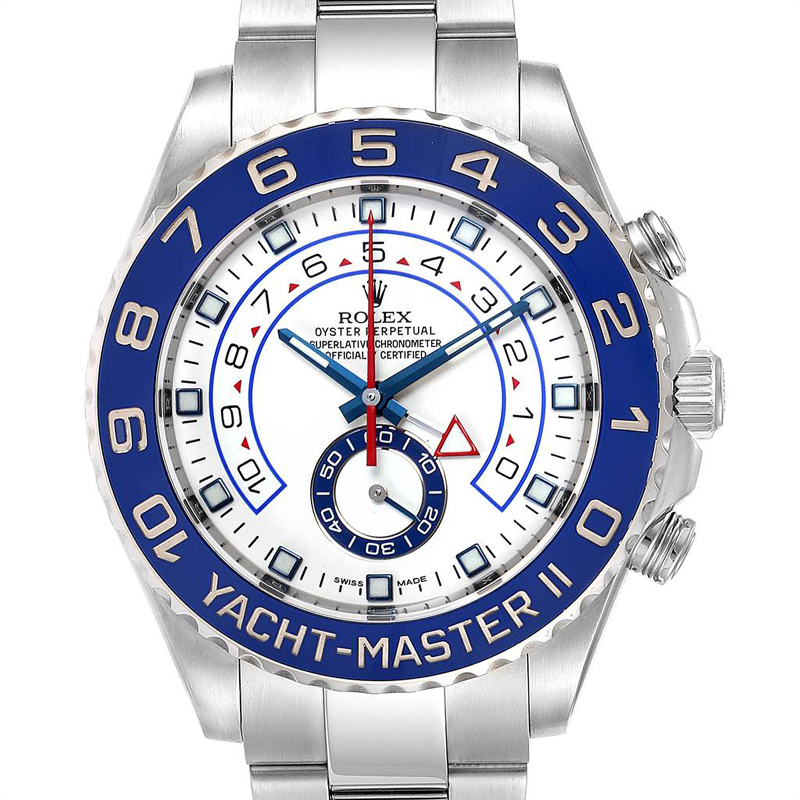 

Rolex White Stainless Steel Cerachrom Yachtmaster II