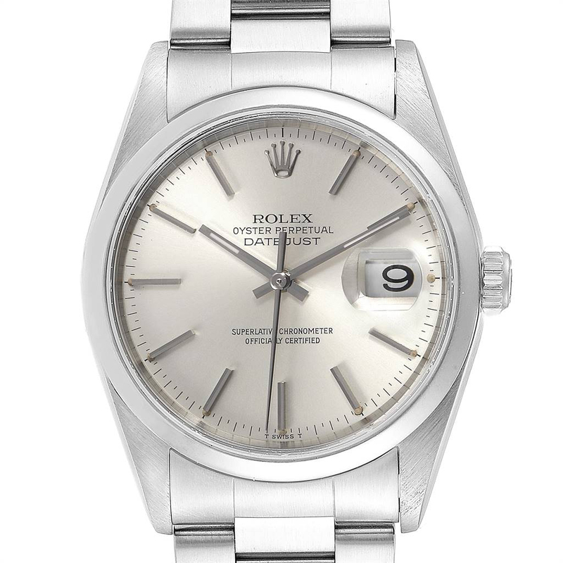 

Rolex Silver Stainless Steel Datejust
