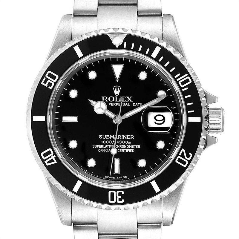 

Rolex Black Stainless Steel Submariner