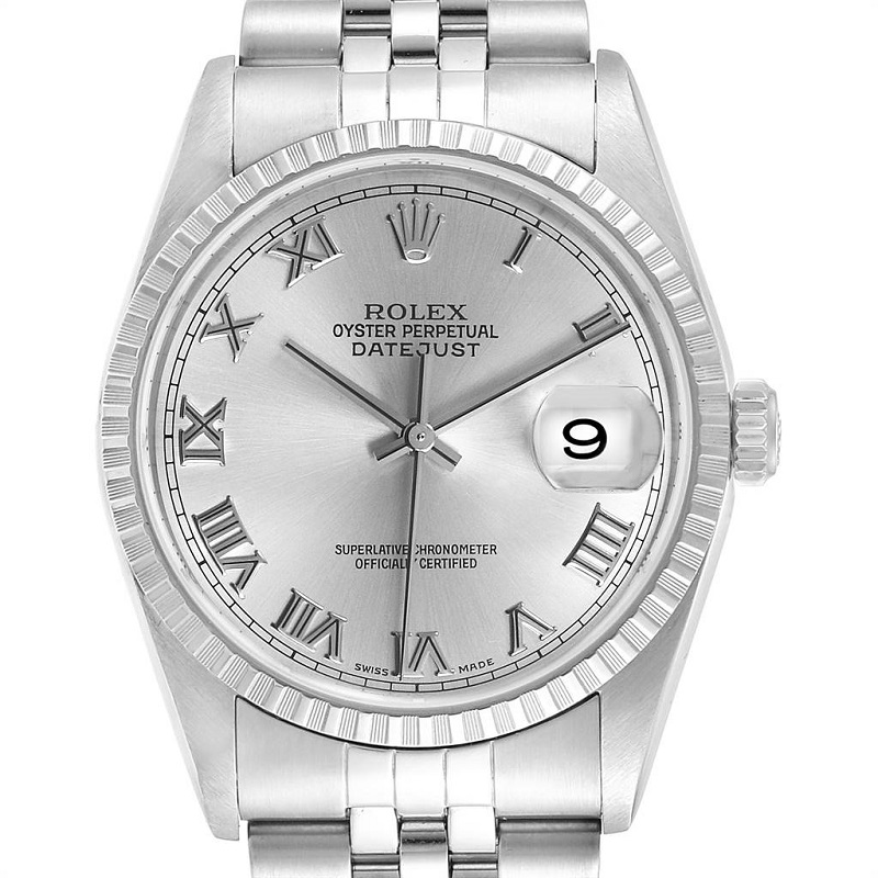 

Rolex Silver Stainless Steel Datejust