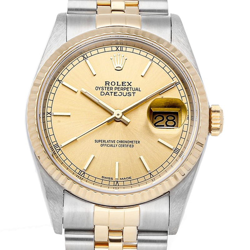 Rolex Champagne, Gold