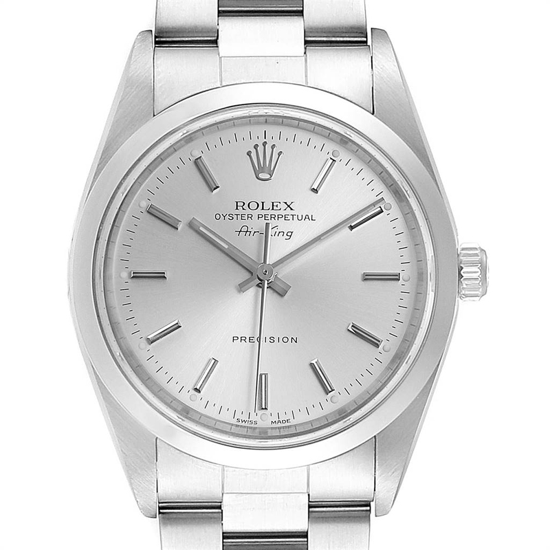 

Rolex Silver Stainless Steel Air King