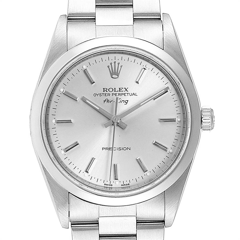 

Rolex Silver Stainless Steel Air King