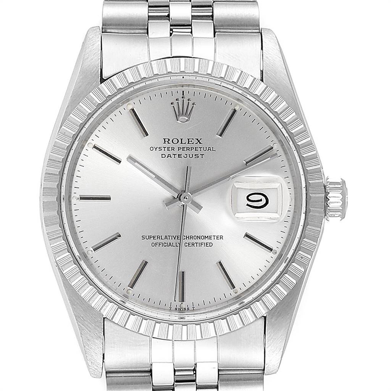 

Rolex Silver Stainless Steel Datejust