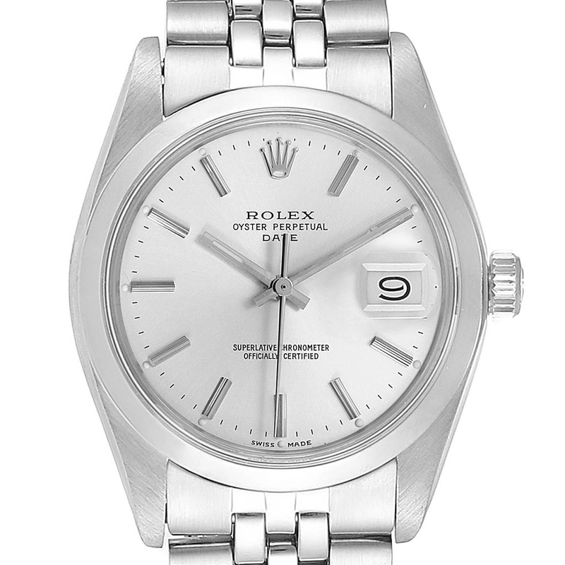 

Rolex Silver Stainless Steel Oyster Perpetual