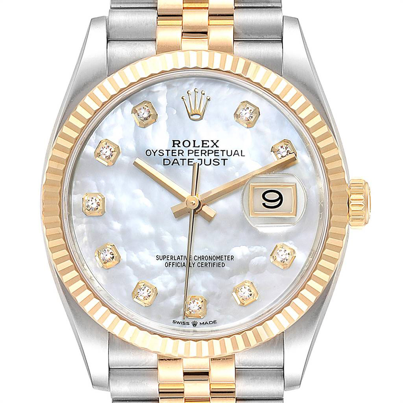 

Rolex MOP, White