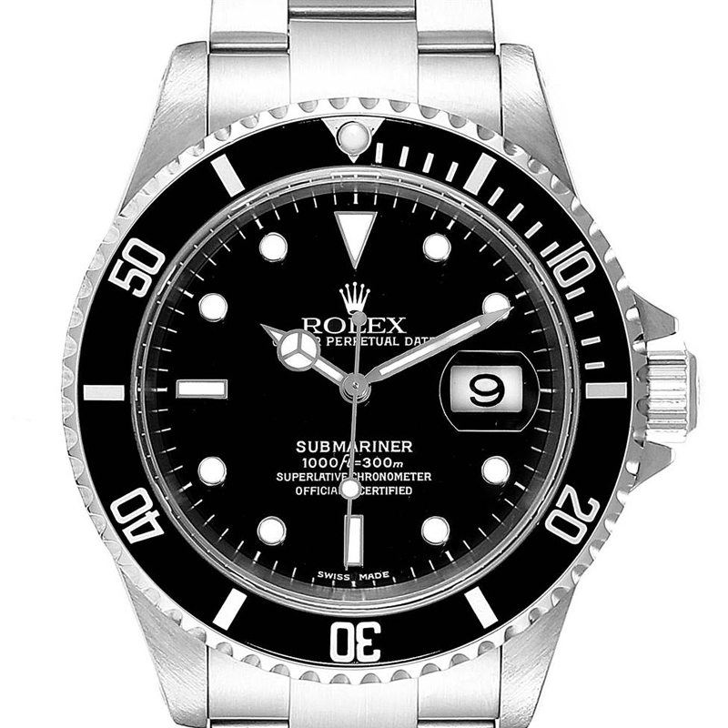 

Rolex Black Stainless Steel Submariner