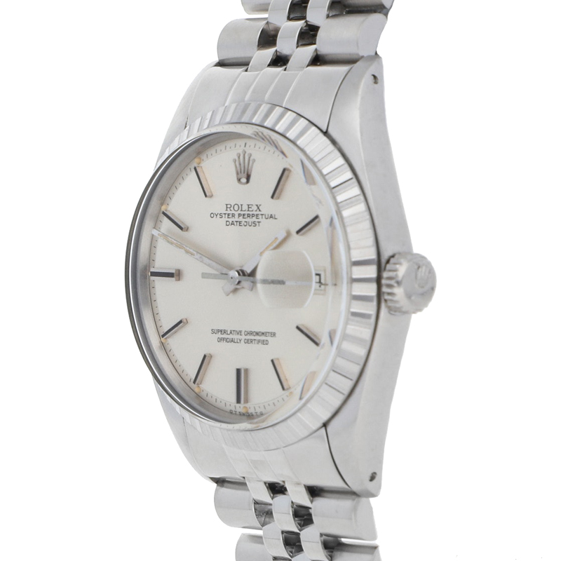 

Rolex Silver Stainless Steel Datejust