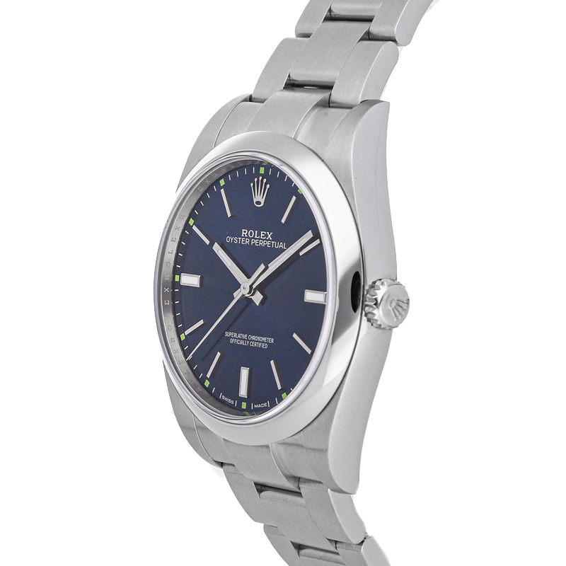 

Rolex Blue Stainless Steel Oyster Perpetual