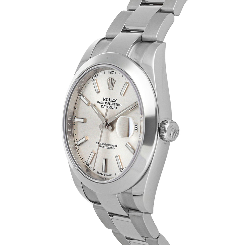 

Rolex Silver Stainless Steel Datejust