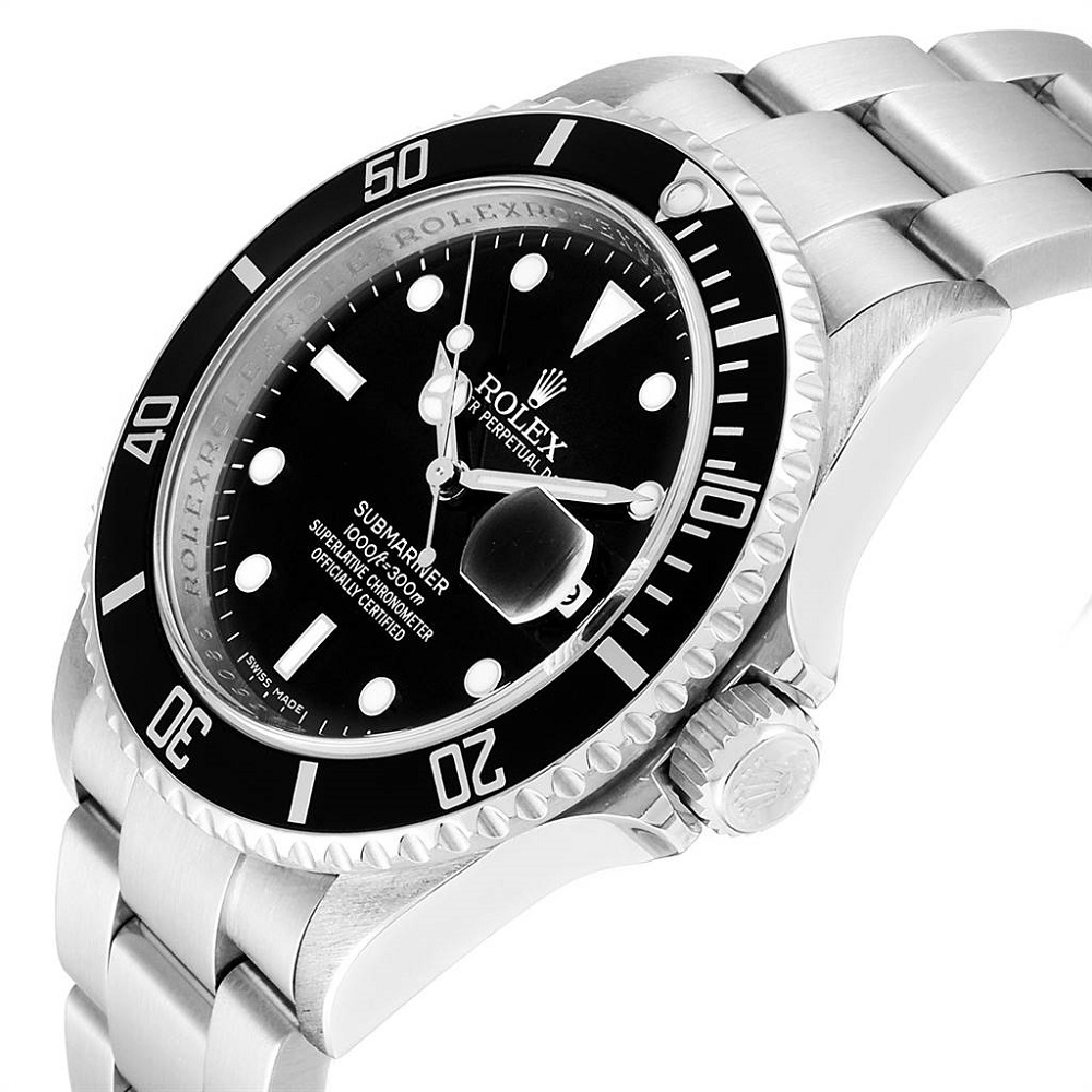 

Rolex Black Stainless Steel Submariner