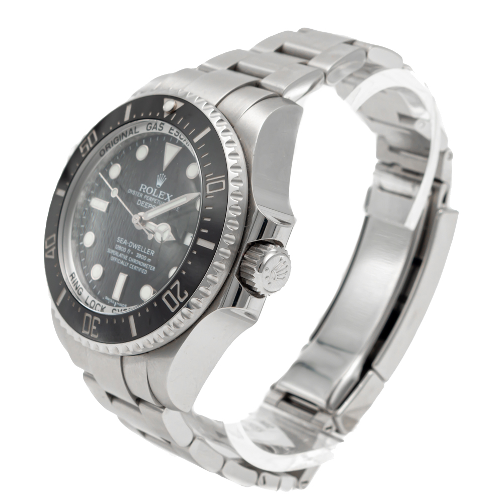 

Rolex Black Sea-Dweller Deepsea Steel & Ceramic Bezel Watch