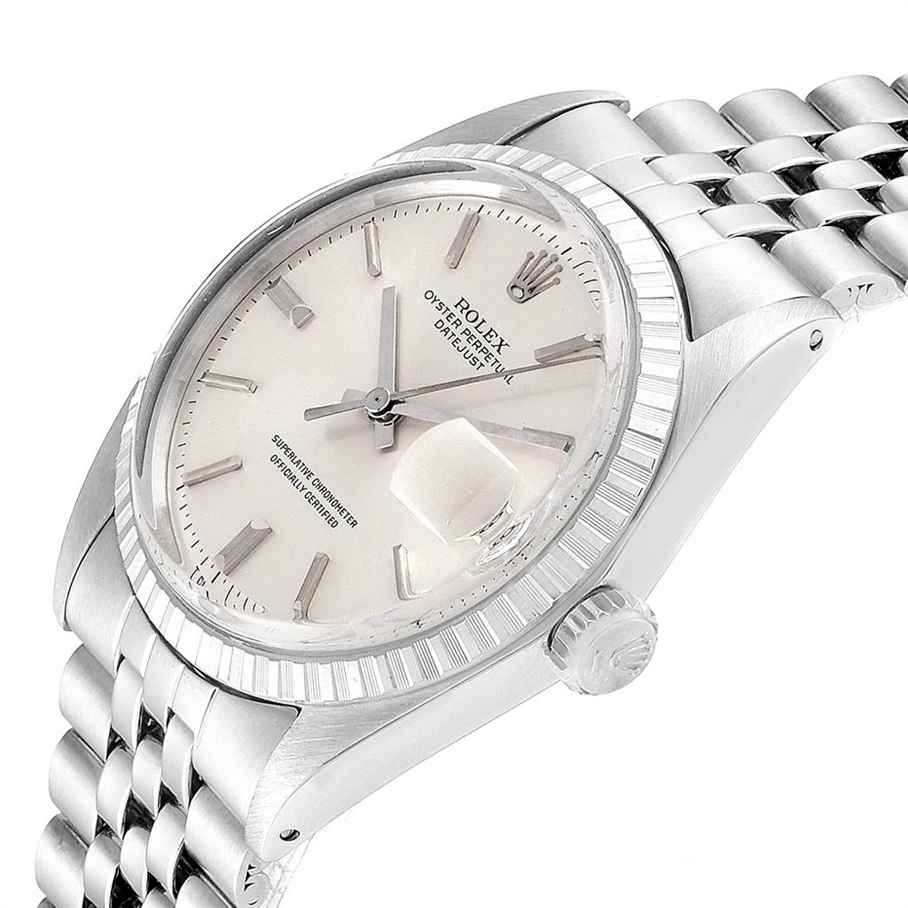 

Rolex Silver Stainless Steel Datejust