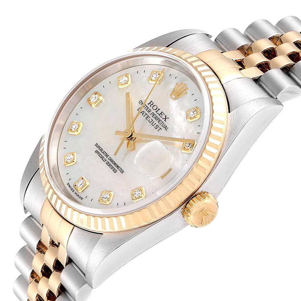 

Rolex MOP, White