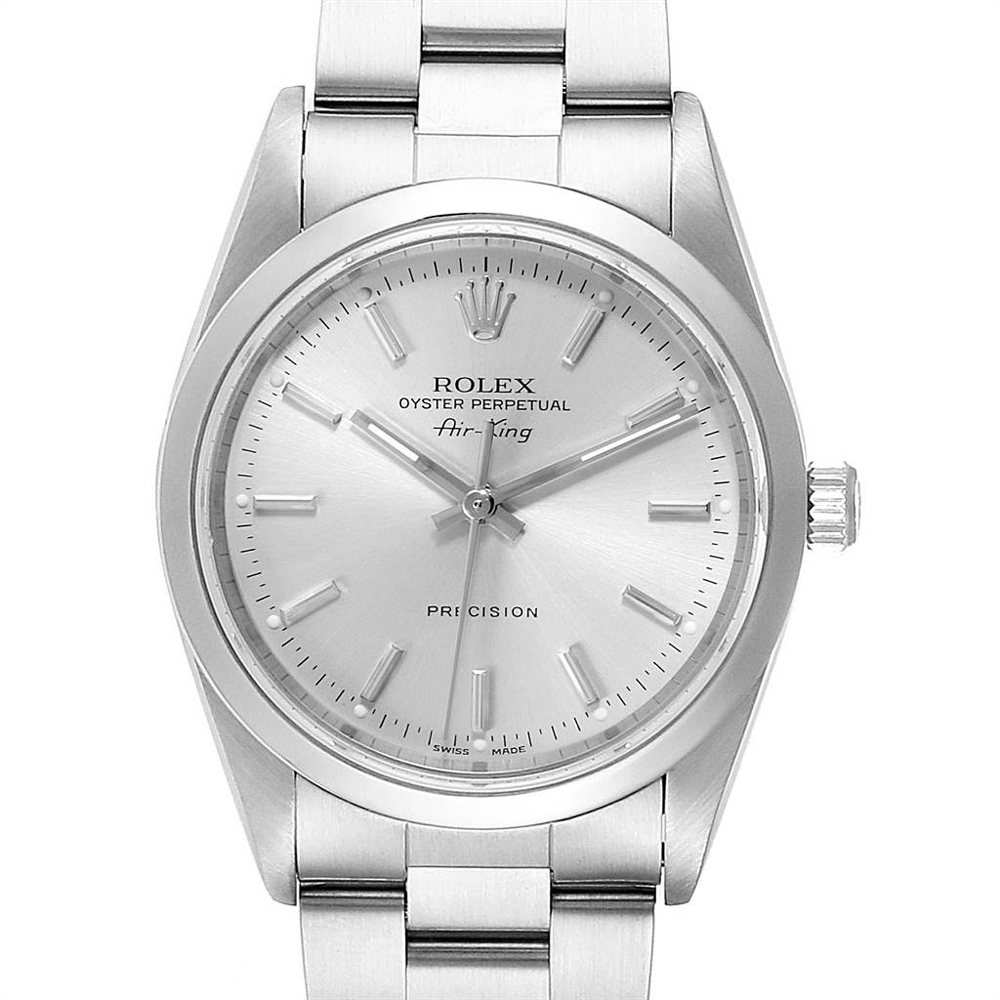 

Rolex Silver Stainless Steel Air King