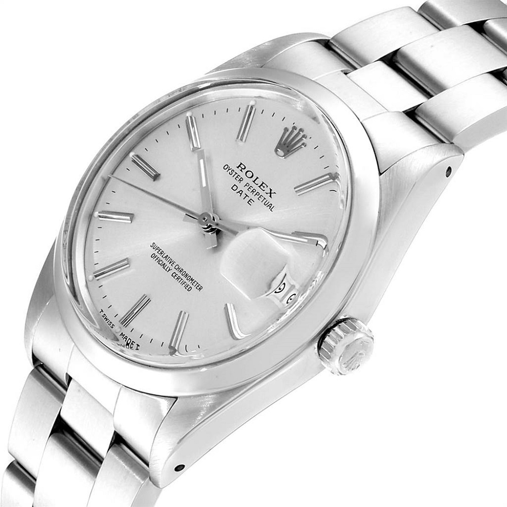 

Rolex Silver Stainless Steel Oyster Perpetual