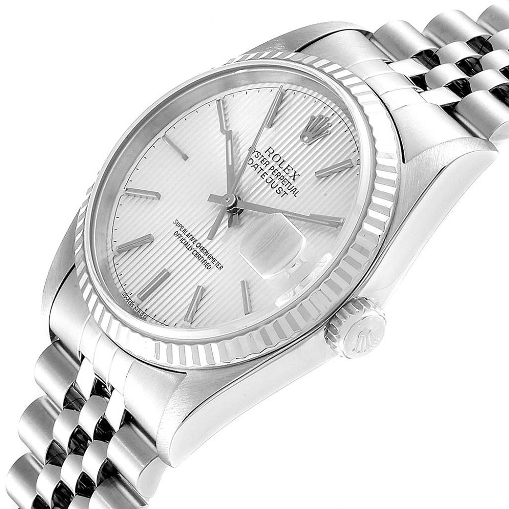 

Rolex Silver Tapestry