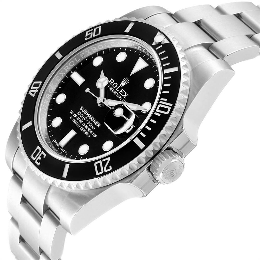 

Rolex Black Stainless Steel Submariner
