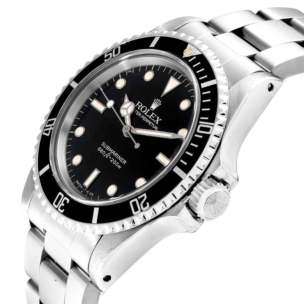 

Rolex Black Stainless Steel Submariner