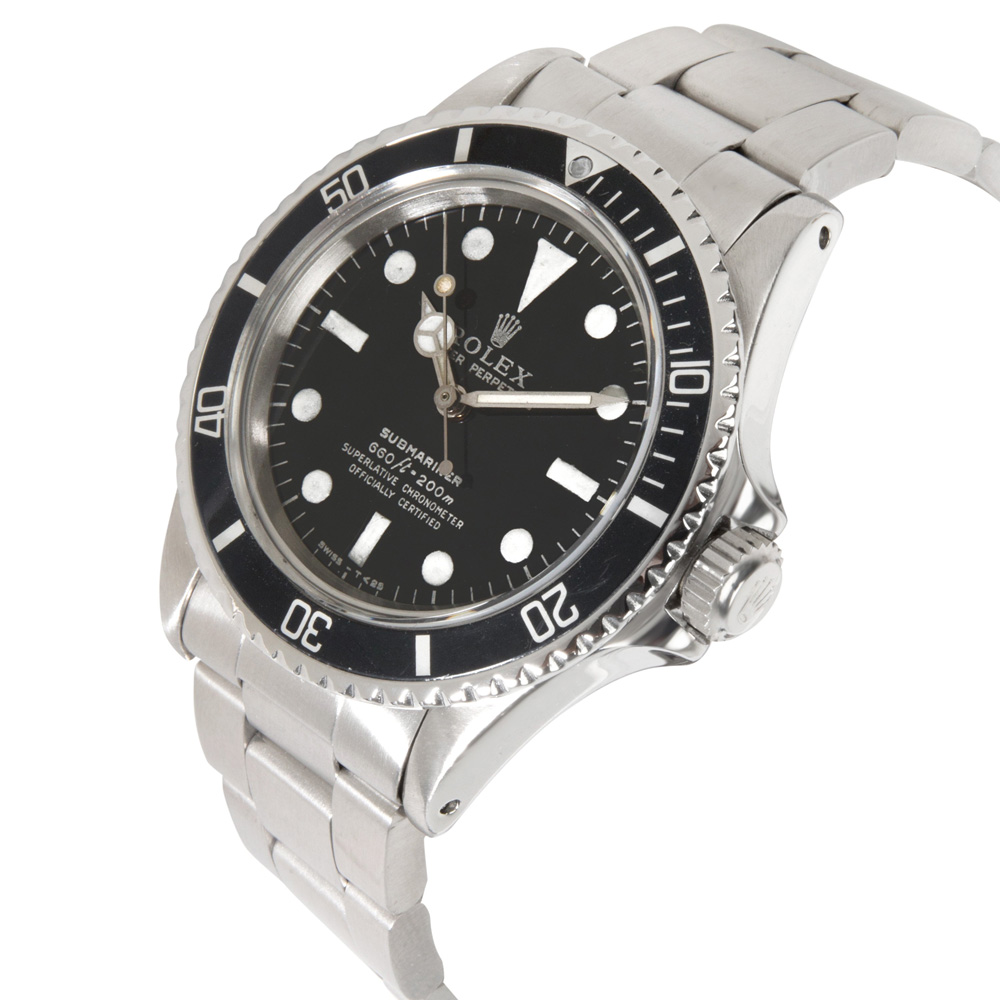 

Rolex Black Stainless Steel Submariner