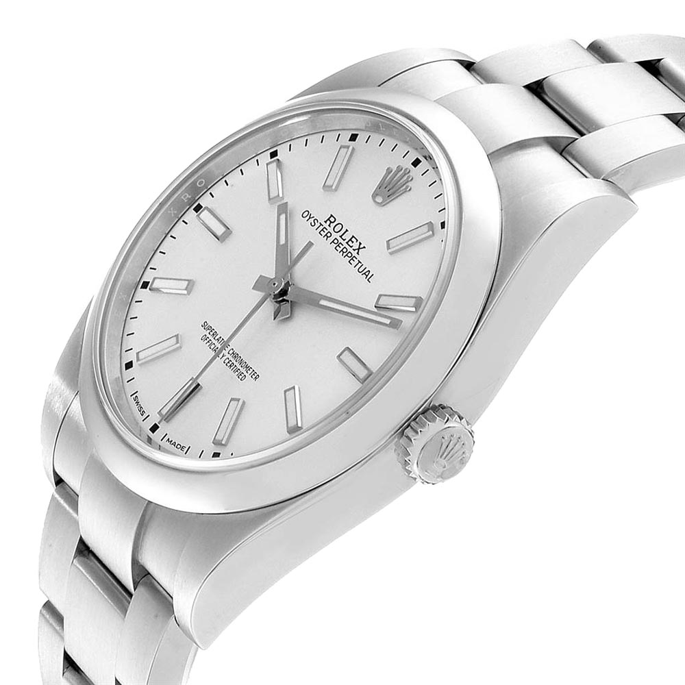 

Rolex Silver Stainless Steel Oyster Perpetual