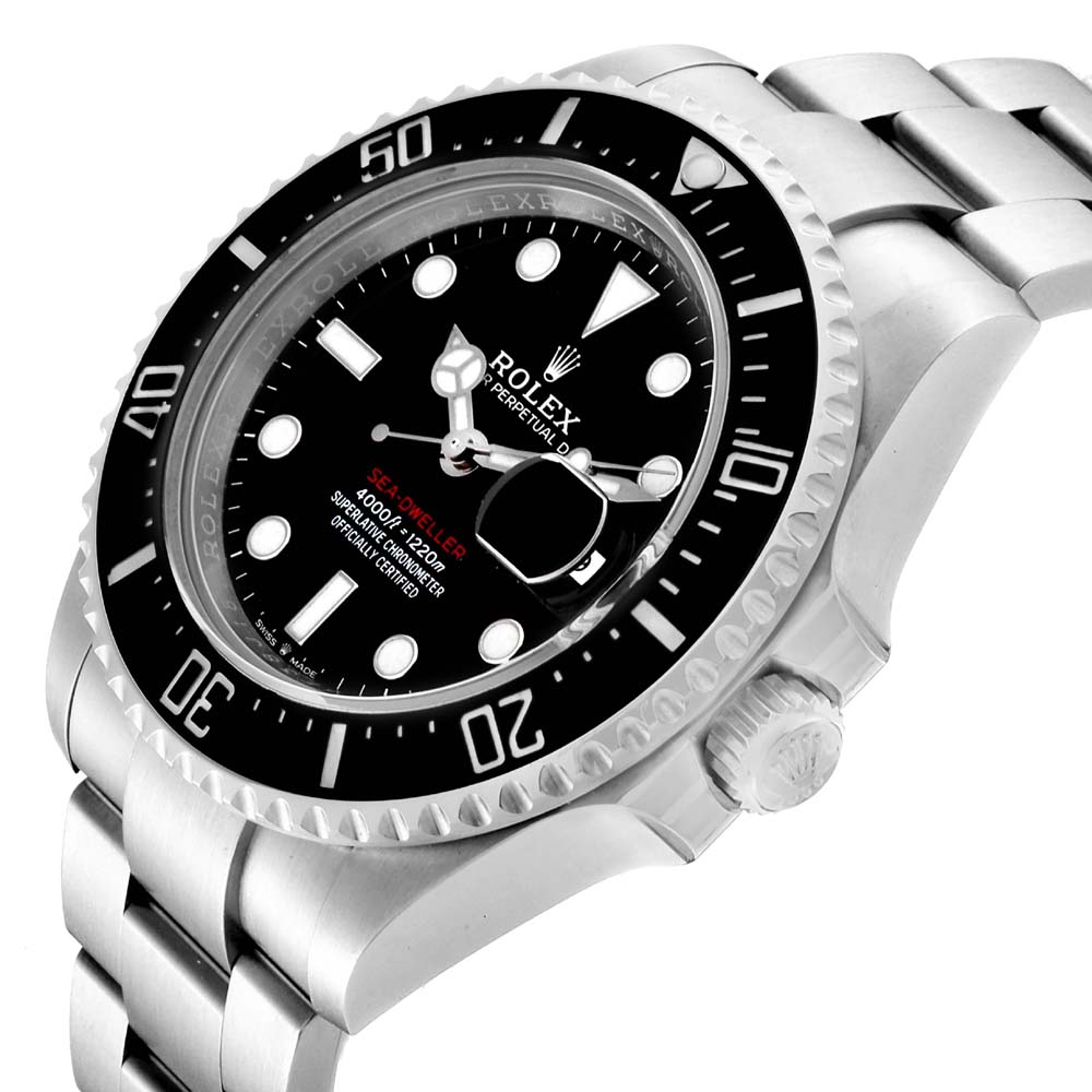 

Rolex Black Stainless Steel Seadweller