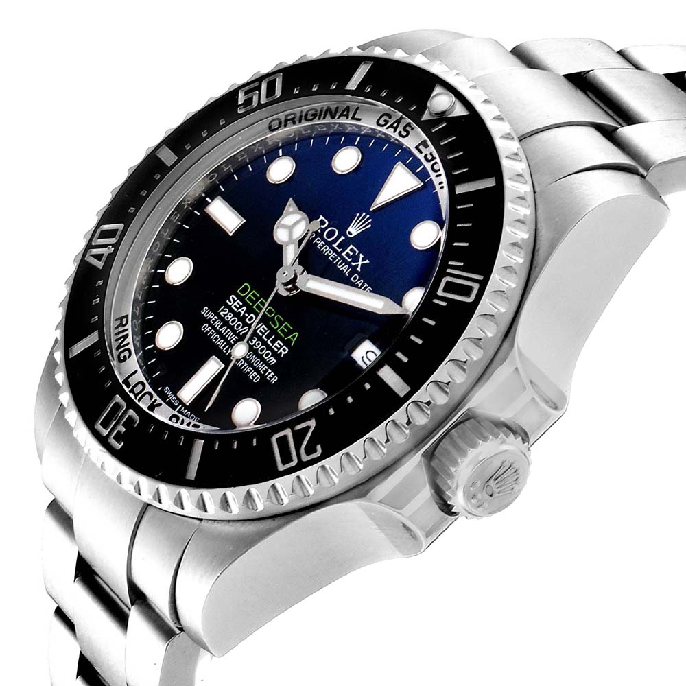 

Rolex Blue Stainless Steel Seadweller Deepsea Cameron