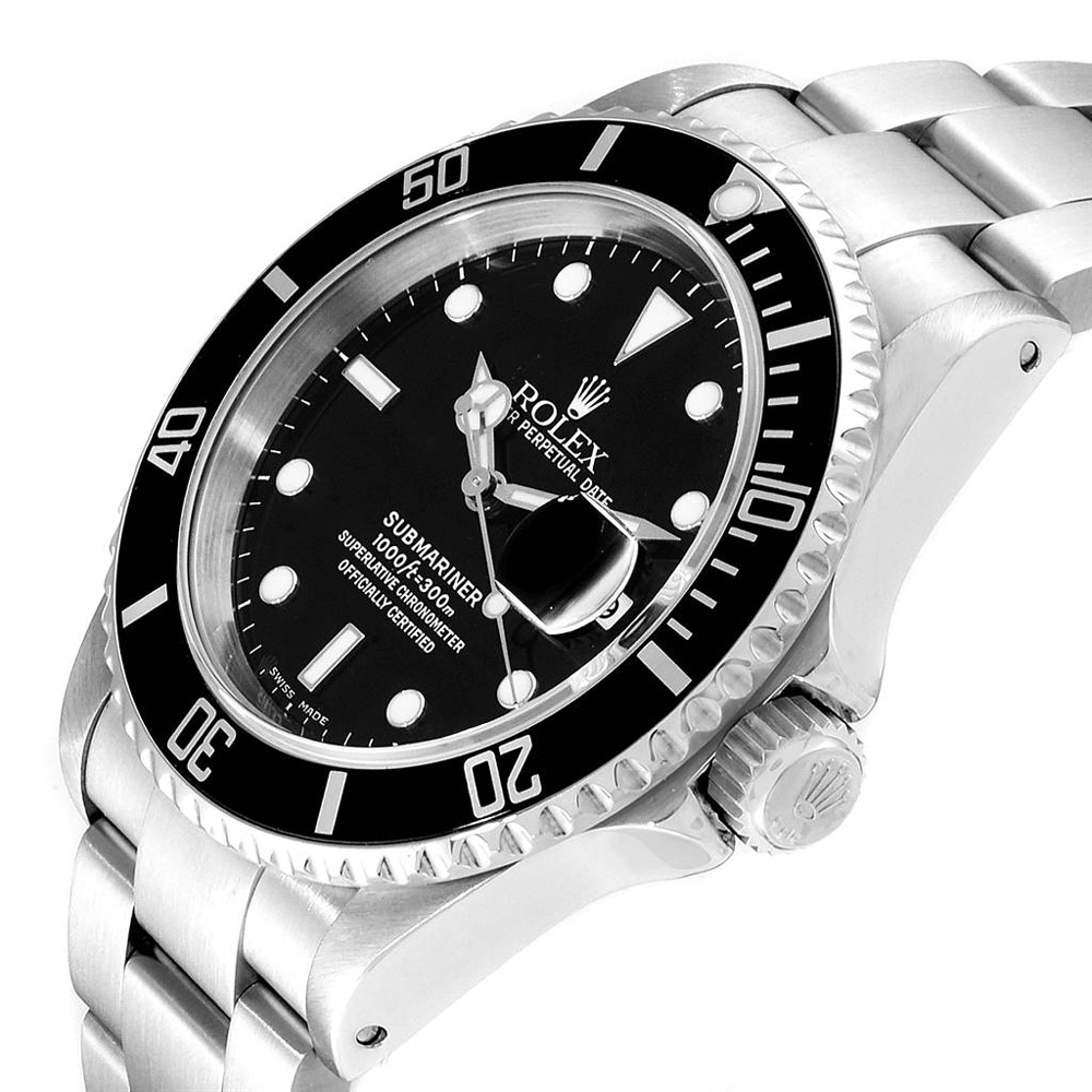 

Rolex Black Stainless Steel Submariner