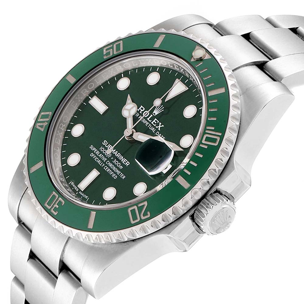 

Rolex Green Stainless Steel Submariner Hulk