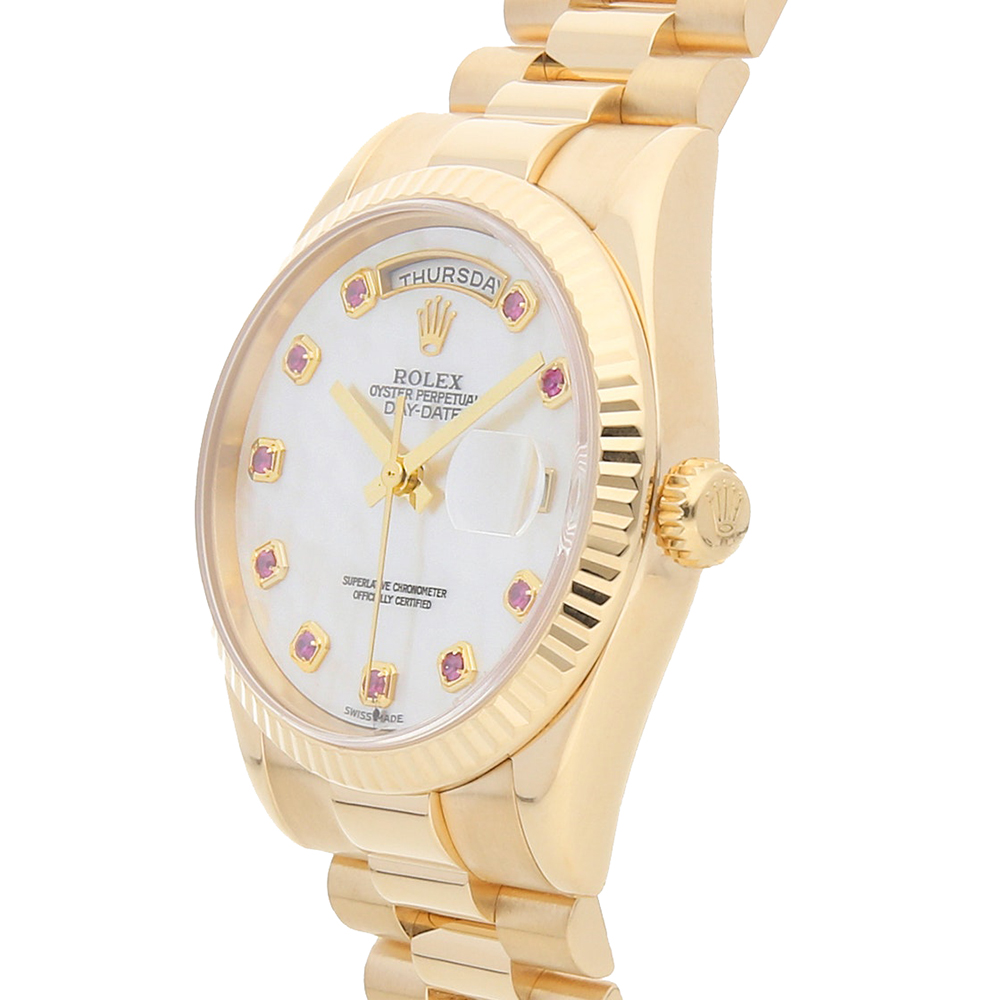 

Rolex MOP Ruby, White