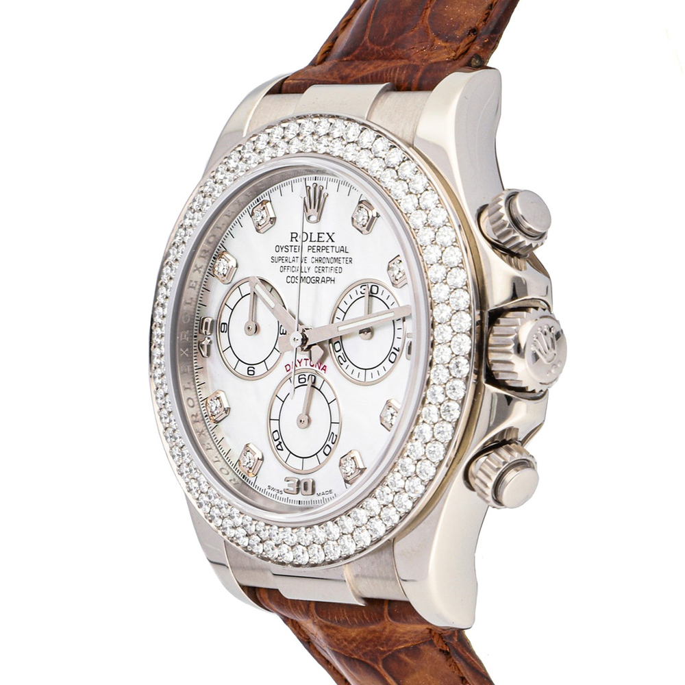 

Rolex MOP Diamonds, White