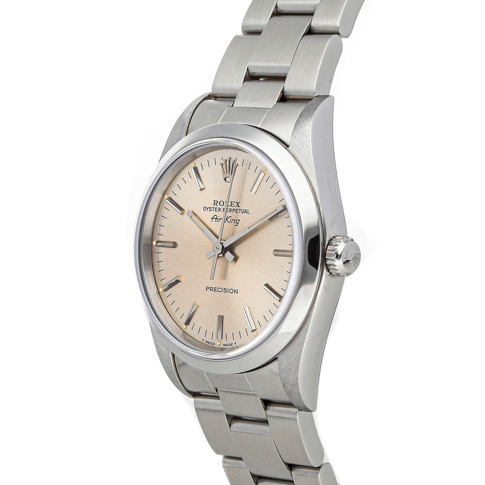 

Rolex Silver Stainless Steel Air King