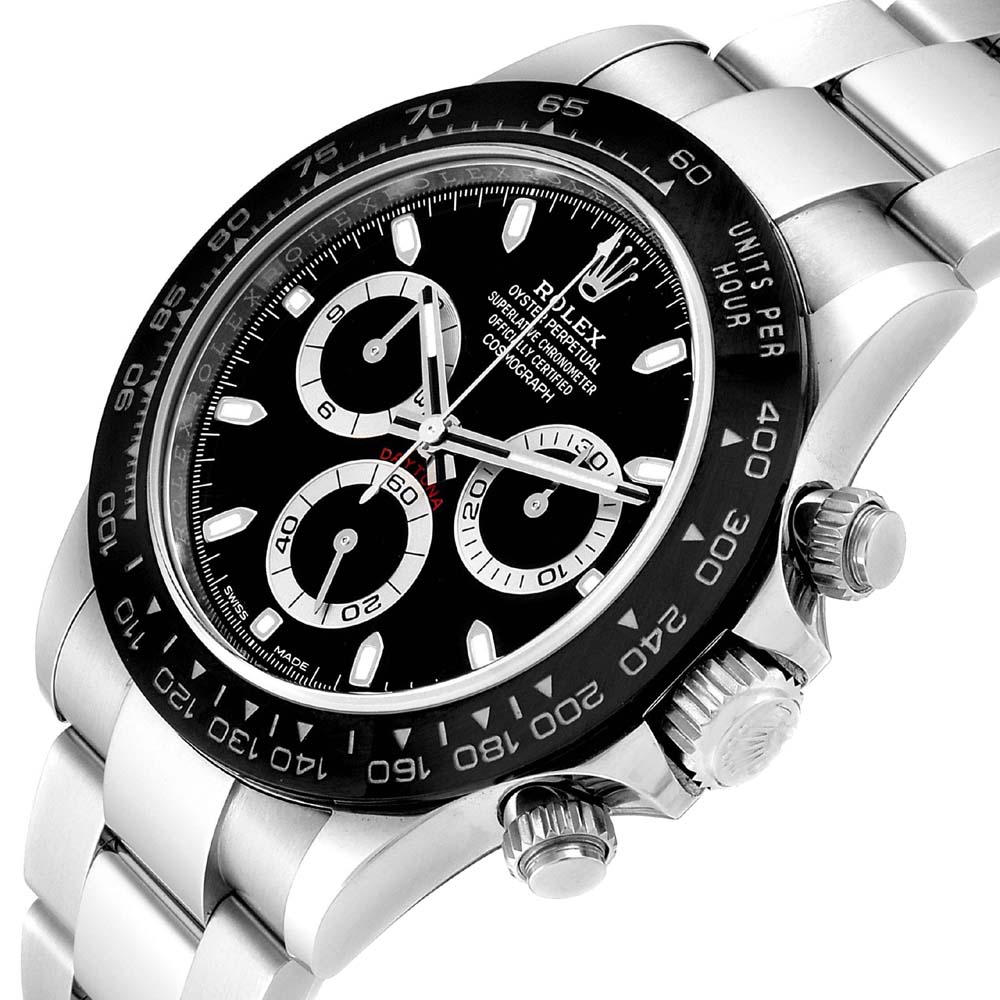 

Rolex Black Ceramic And Stainless Steel Cosmograph Daytona
