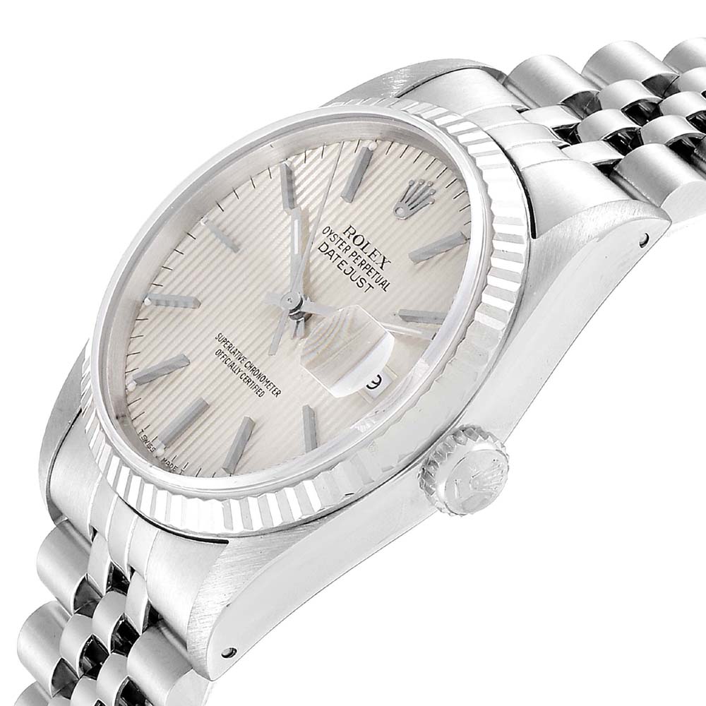 

Rolex Silver Tapestry