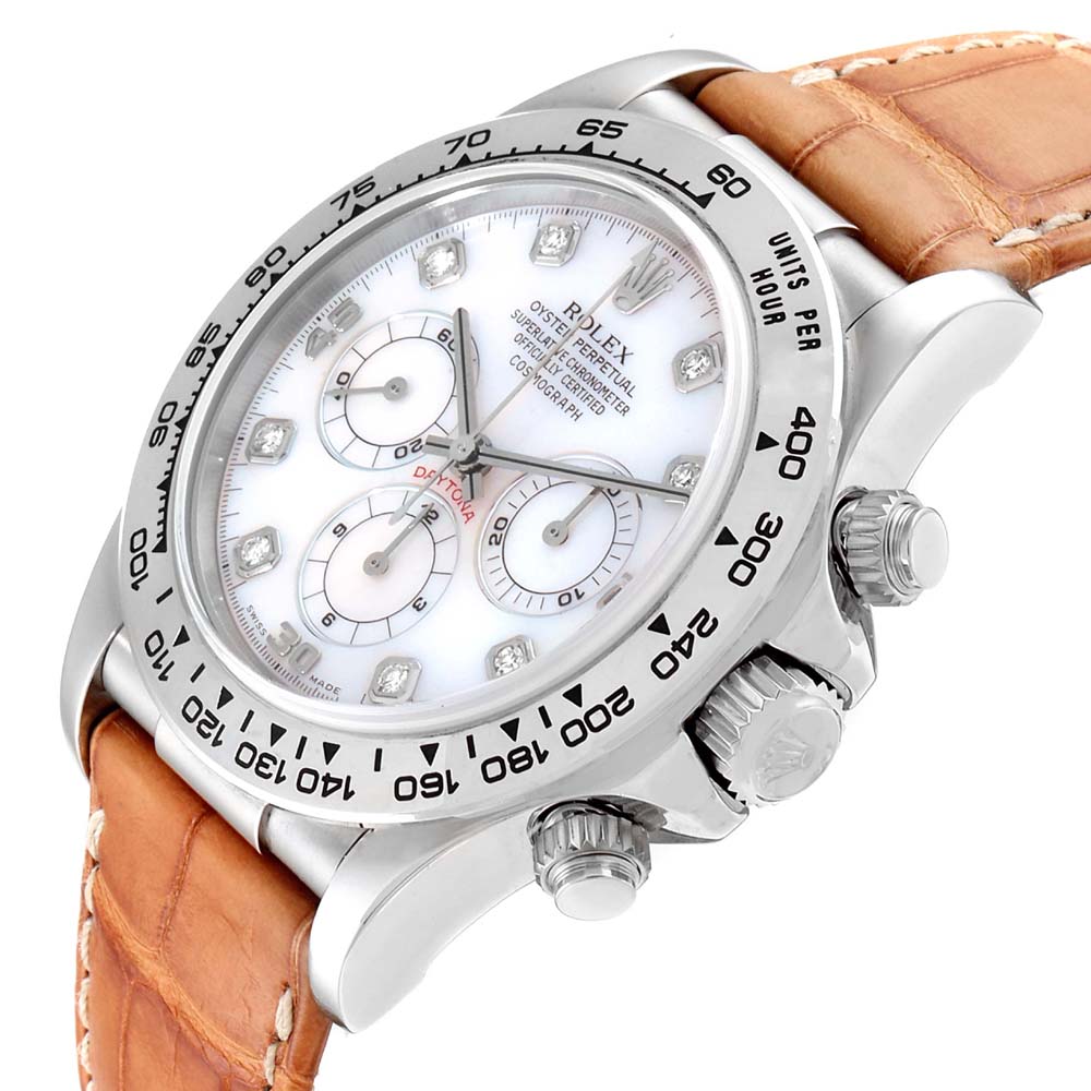 

Rolex MOP Diamonds, White